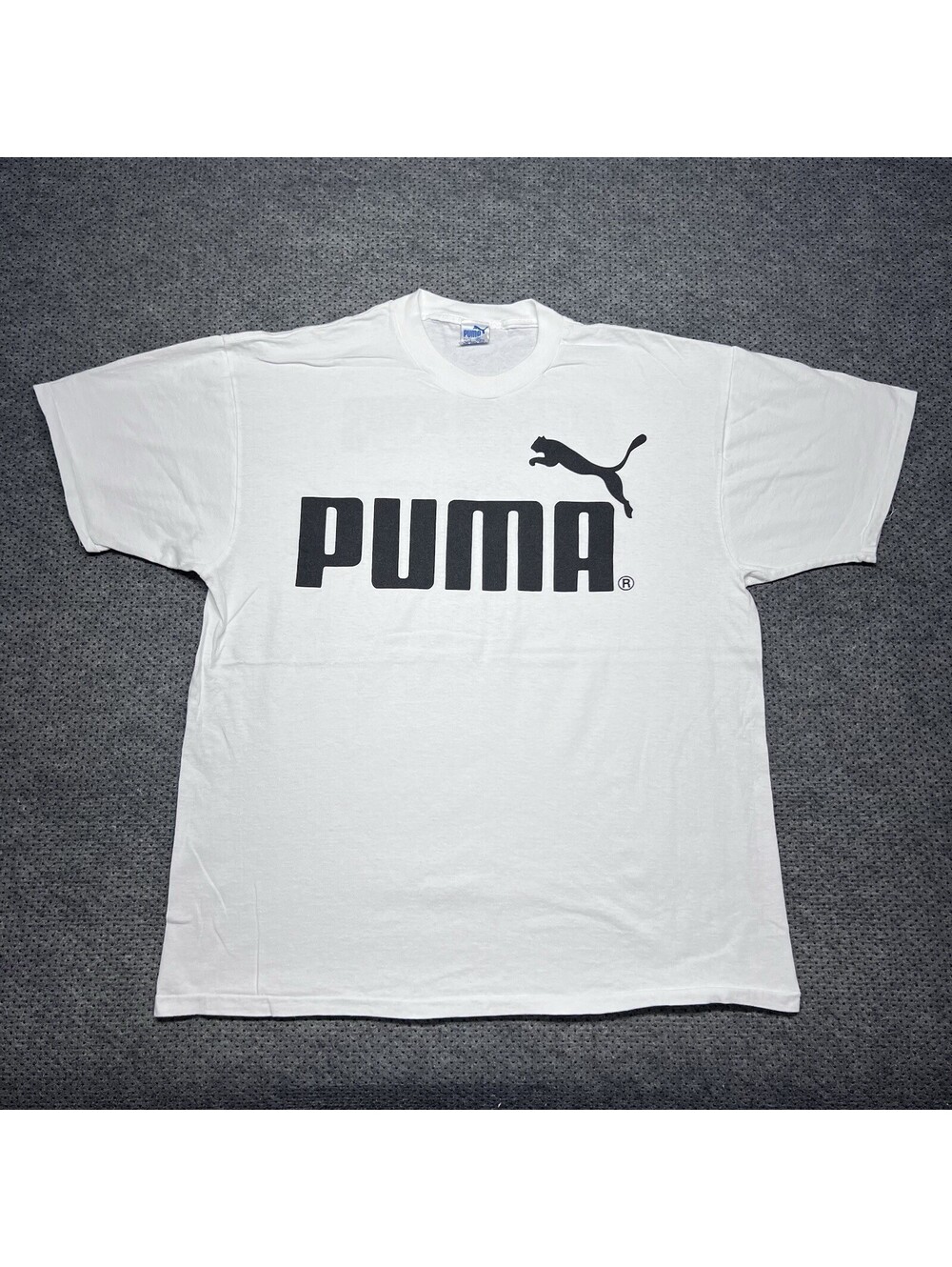 Vintage 90S Puma Westwood Sports Shirt XL Made In Usa Rare Men’s White